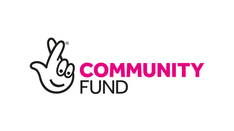 The logo for the National Lottery Community Fund